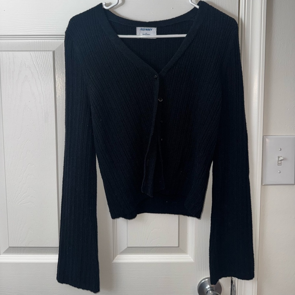 Old Navy Black Women's Cardigan Sweater